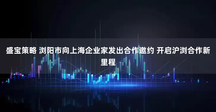 盛宝策略 浏阳市向上海企业家发出合作邀约 开启沪浏合作新里程