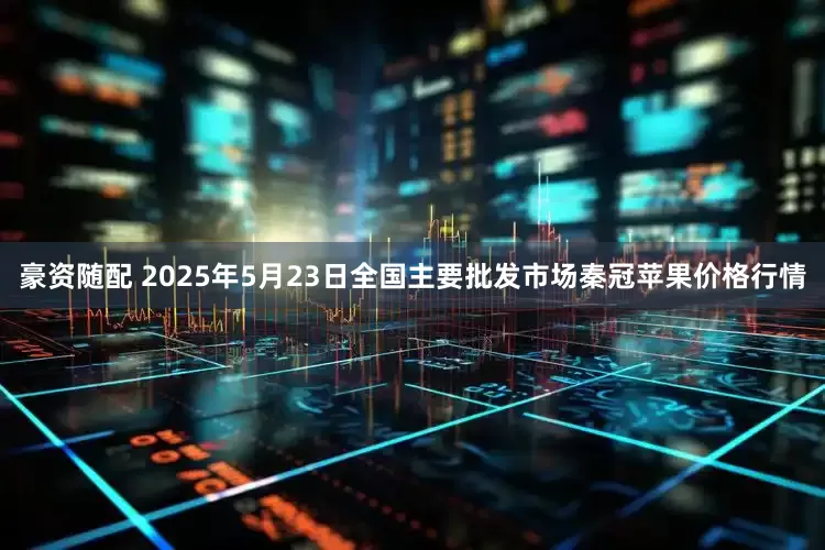 豪资随配 2025年5月23日全国主要批发市场秦冠苹果价格行情