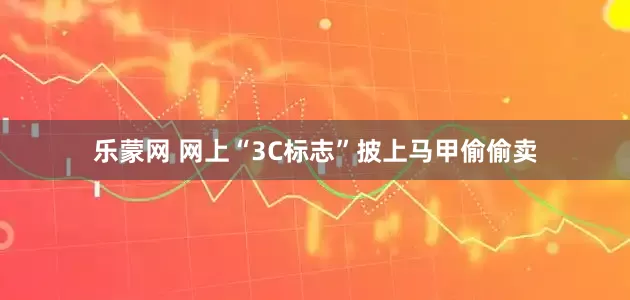 乐蒙网 网上“3C标志”披上马甲偷偷卖