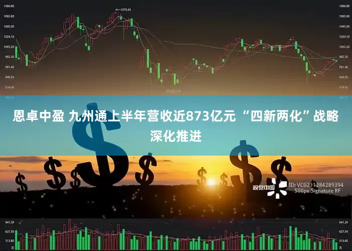 恩卓中盈 九州通上半年营收近873亿元 “四新两化”战略深化推进